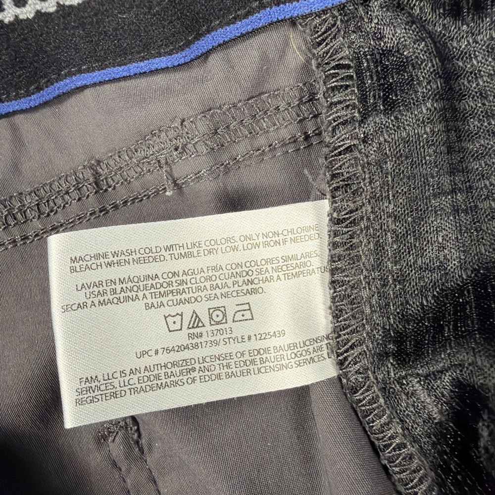 Eddie Bauer Pants Mens 40x32 Outdoor Hiking Stretch Nylon 5-Pocket Casual Gray - Picture 10 of 14